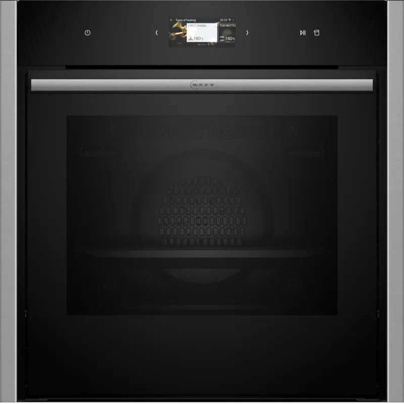 Cuptor încorporabil cu funcție de abur 60 x 60 cm Inox B64FS31N0, Neff